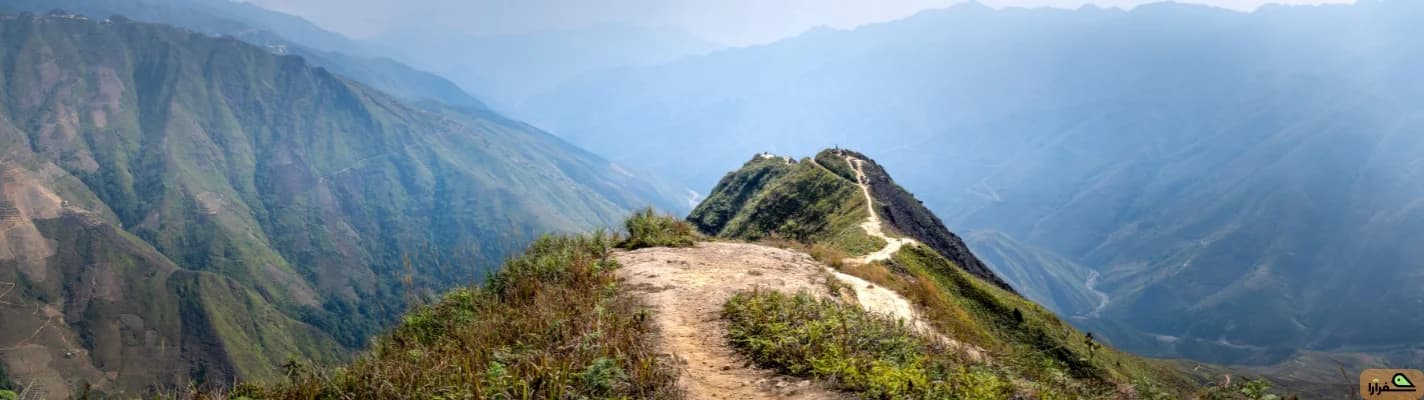 تریل رانینگ در کوهستان‌های ترکیه